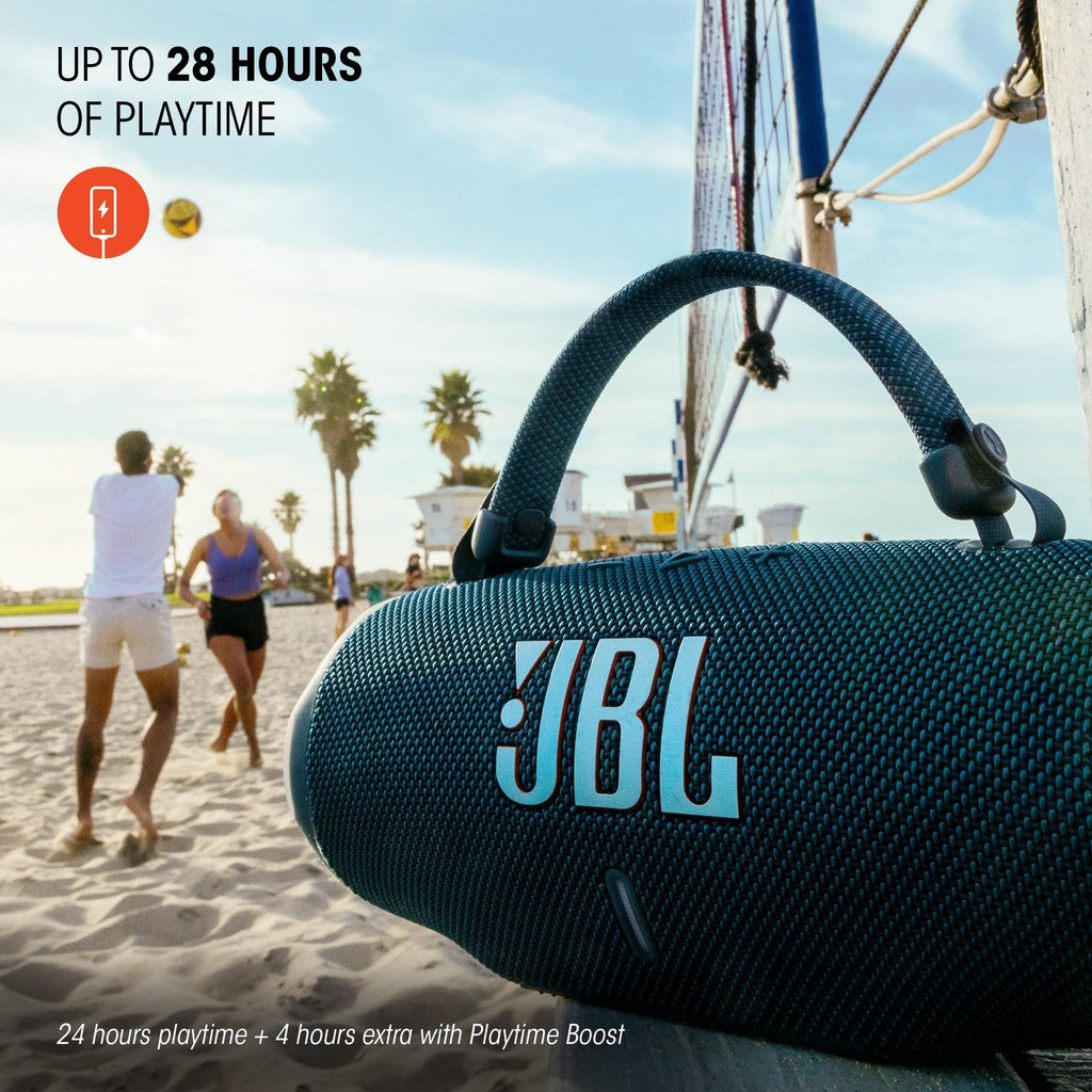 JBL Charge 6 - Portable Waterproof & Drop-Proof Bluetooth Speaker (White)